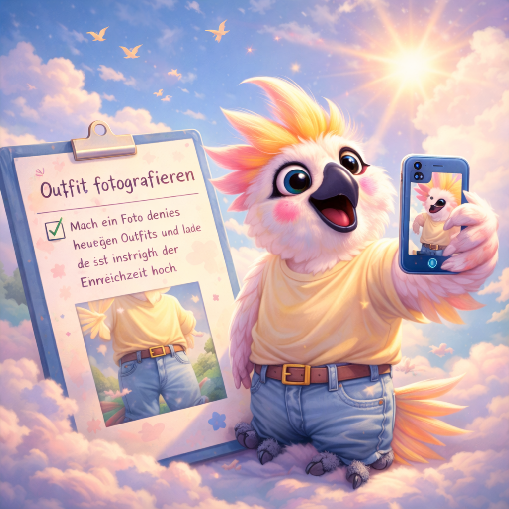 Outfit fotografieren
